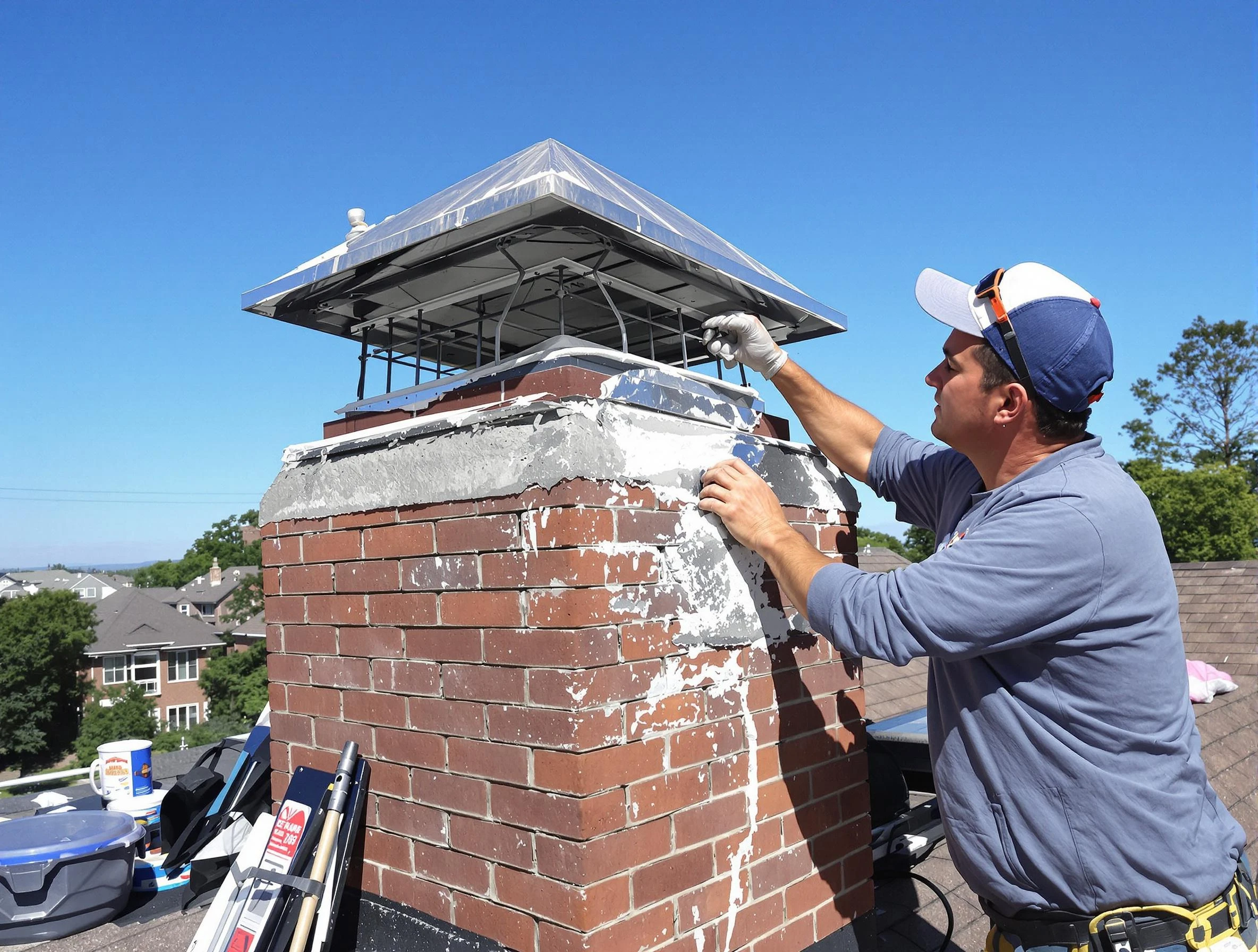 Chimney Crown Services in Layton