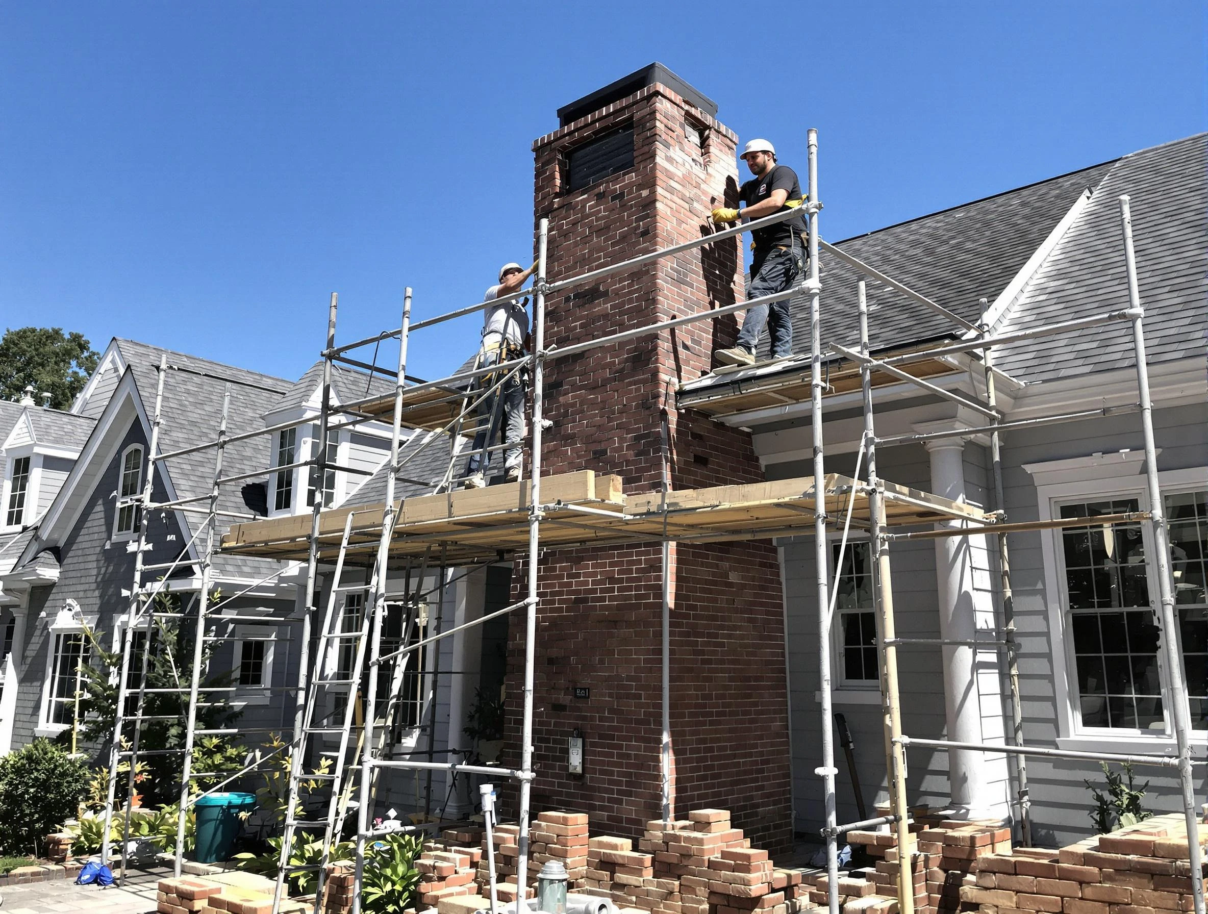 Chimney Rebuilding in Layton