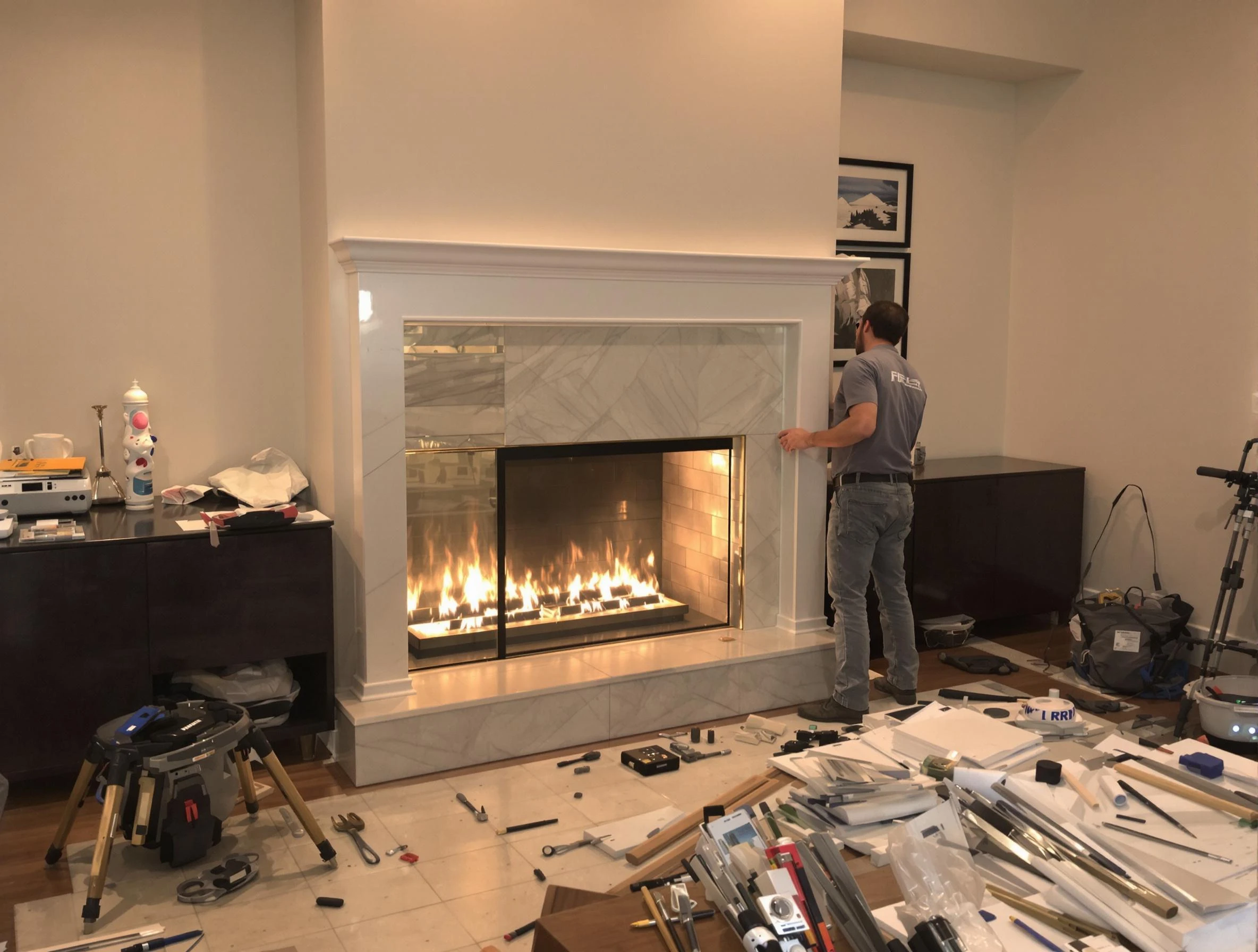 Fireplace Installation in Layton
