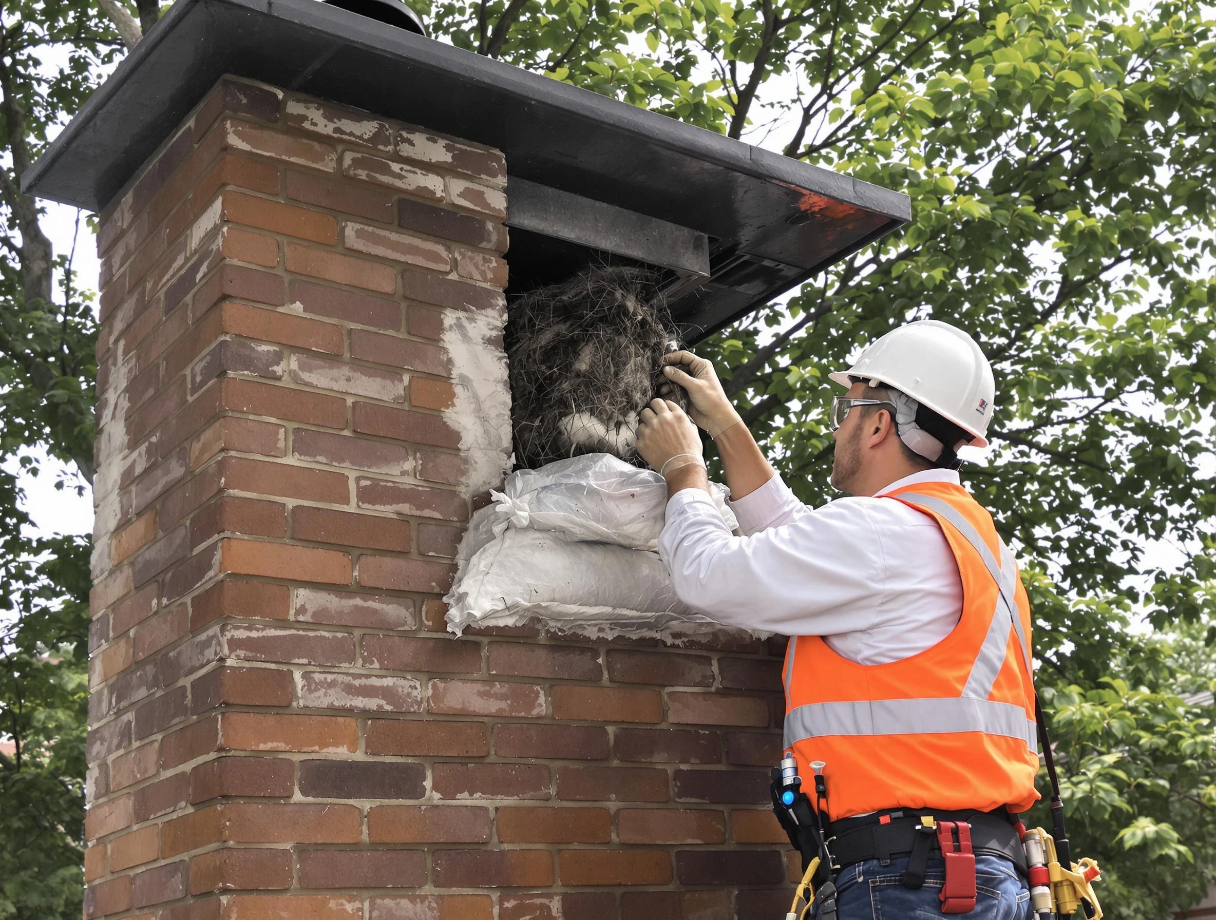 Humane removal of debris and animals by Layton Chimney Sweep in Layton, UT