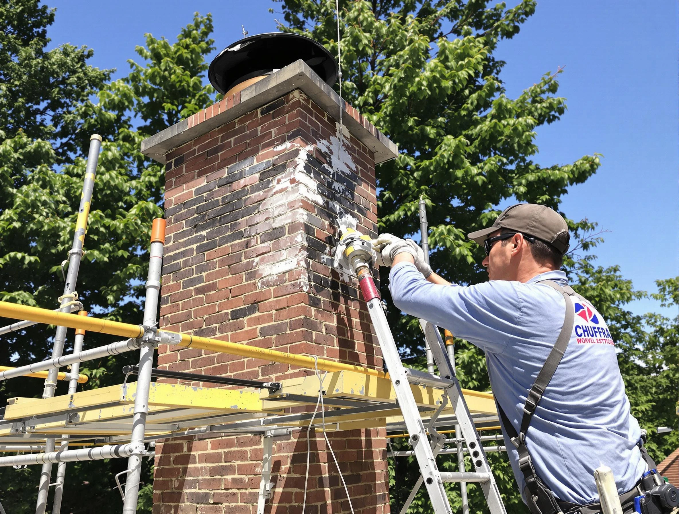 Structural chimney repair by Layton Chimney Sweep in Layton, UT